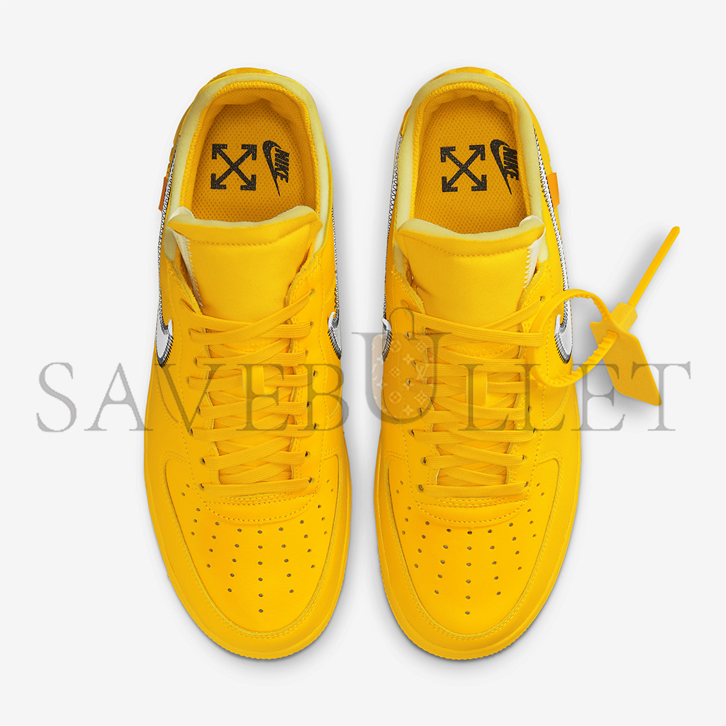 NIKE AIR FORCE 1 LOW OFF-WHITE ICA UNIVERSITY GOLD DD1876-700